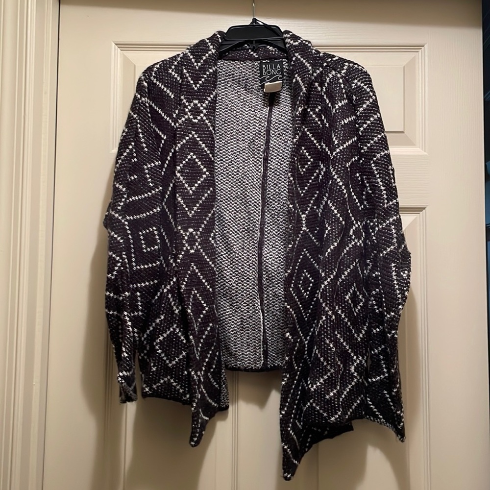 Geometric cardigan